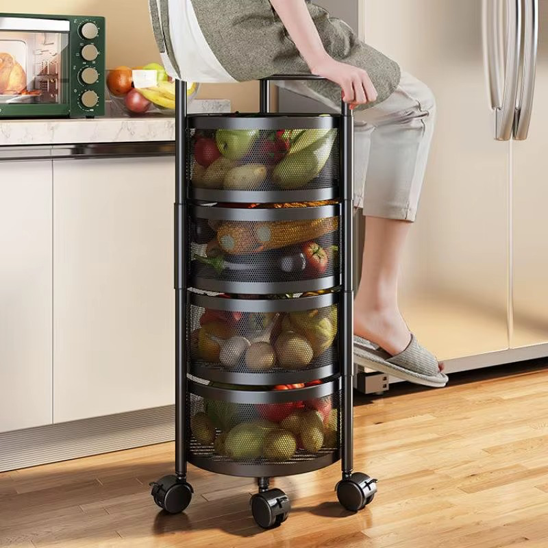 [Leve 2 Pague 1] MetalRack 360° Organizador Giratório Multifunções + BRINDE: Kit de Potes Herméticos