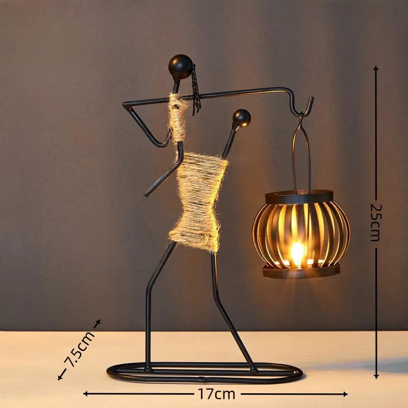Castiçal de Velas em Metal