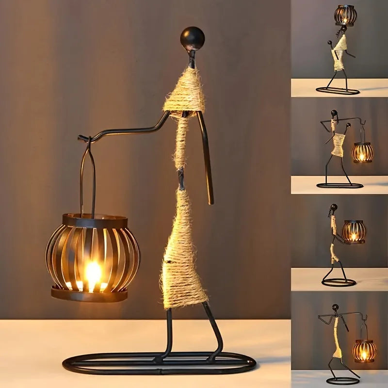 Castiçal de Velas em Metal