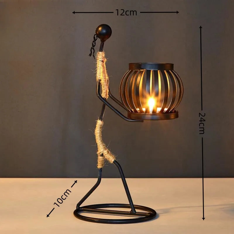 Castiçal de Velas em Metal